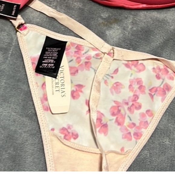 Satin Rare Satin Victorias Secret Thong - Picture 4 of 7